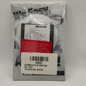 Microsoft Windows 98 SE Second Edition w/Boot Disk Sealed